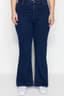 İndigo Yüksek Bel Comfort İspanyol Paça Flare Fit Jeans