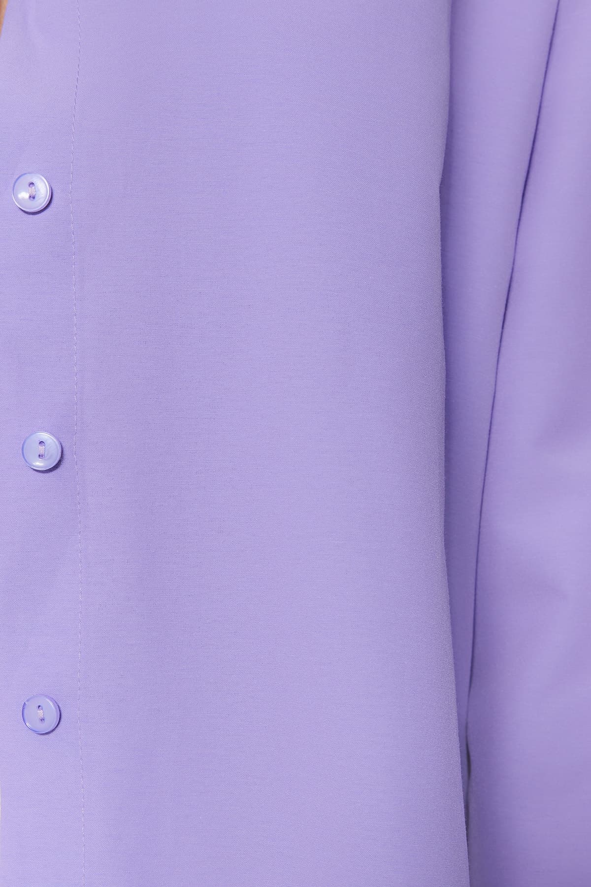 Trendyolmilla Lila Dokuma Plaj Gömleği TBESS22GO0664