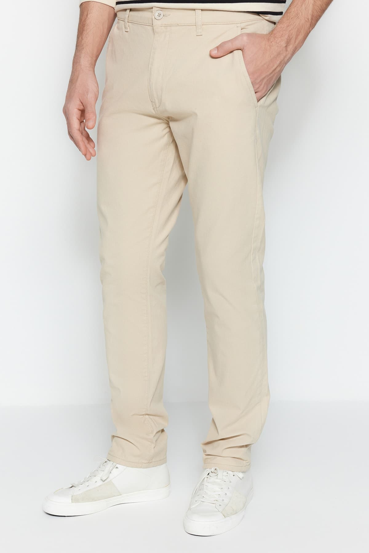 Taş Regular Fit Chino Gabardin Pantolon
