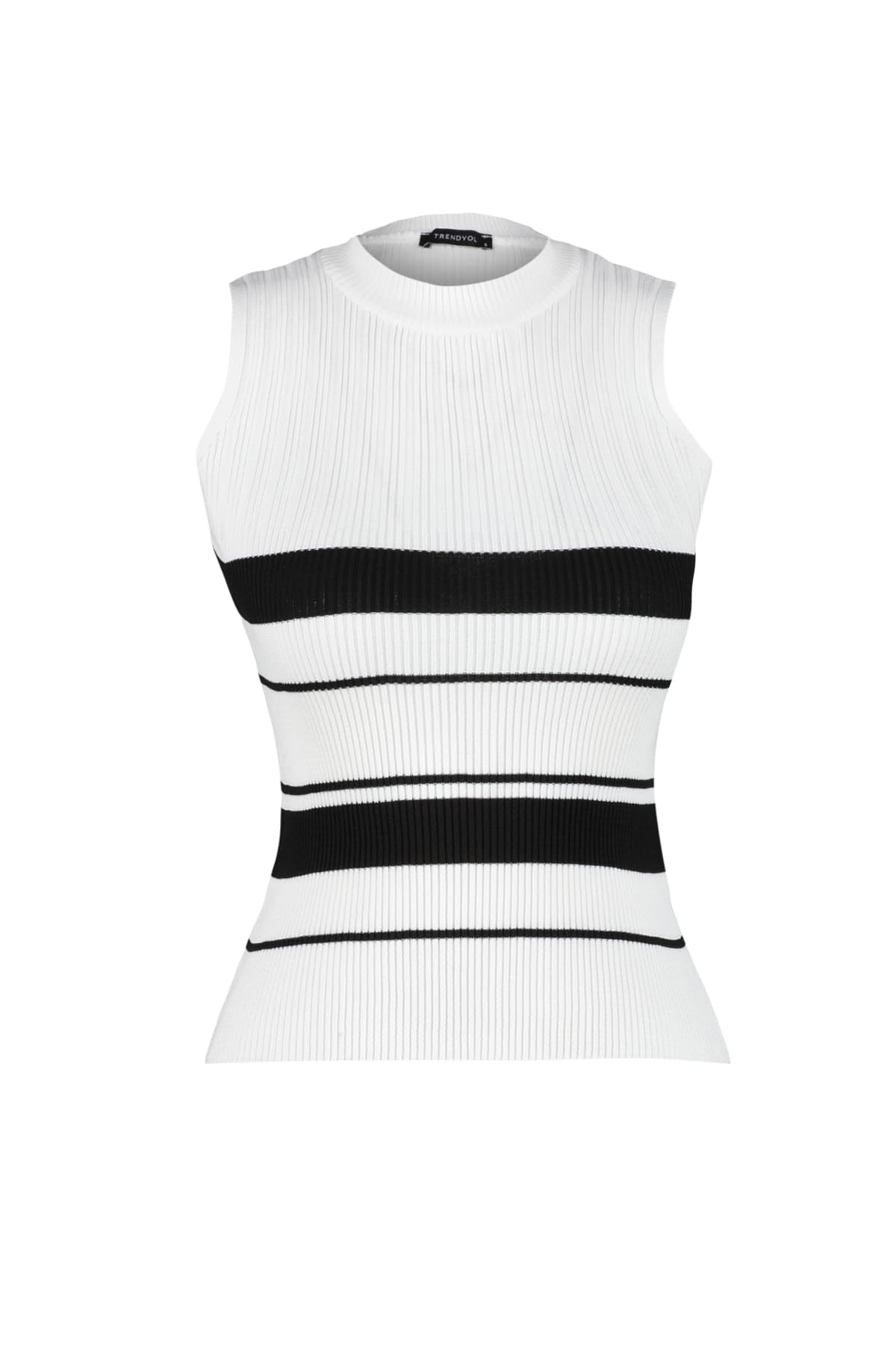 Trendyolmilla Ekru Bisiklet Yaka Bluz TWOSS21BZ0370